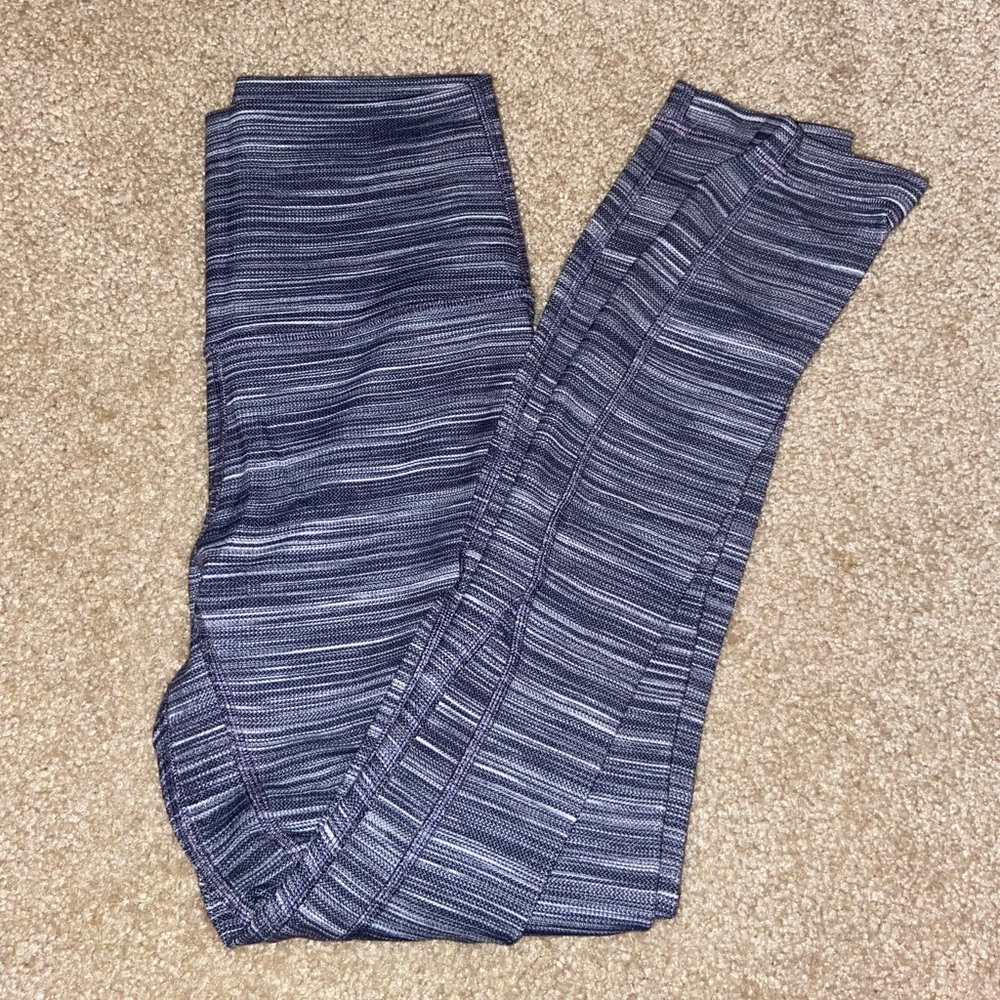 Lululemon Striped Align 25 inch leggings